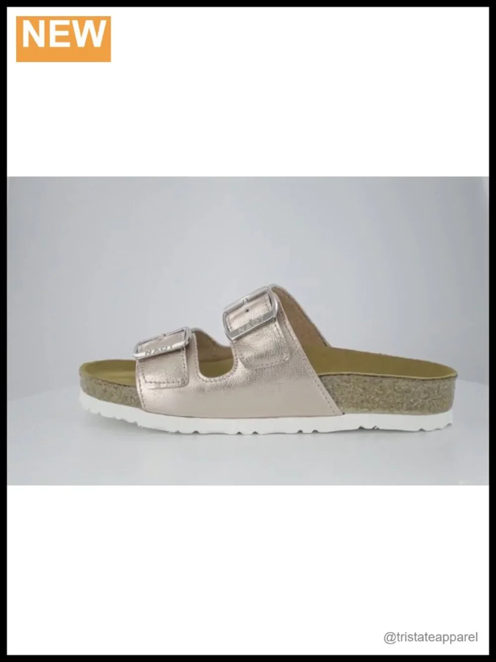 Naot Santa Barbara Slide Sandal Cork Footbed Arch Support Slip On Travel